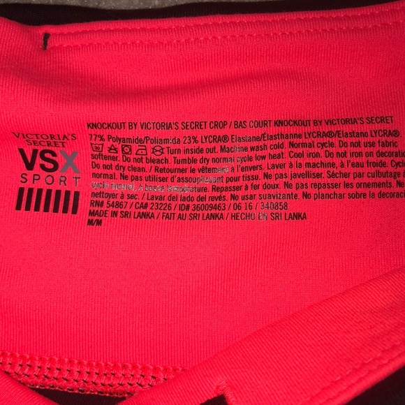 Victoria secret workout legging capri’s 💪🏽 - Picture 3 of 4